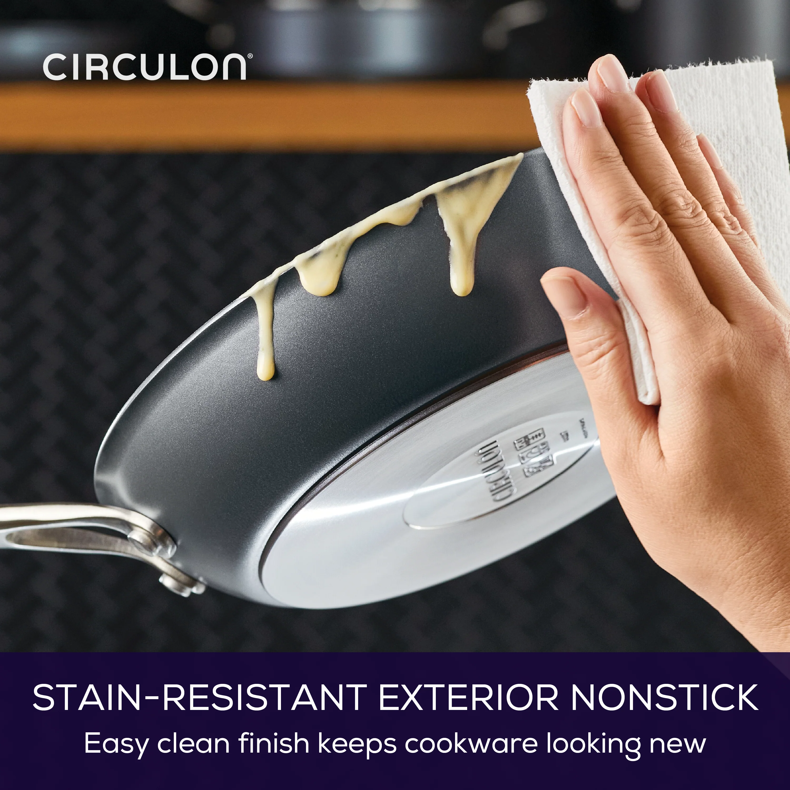 12-Piece ScratchDefense™ Nonstick Cookware Set - Image 7