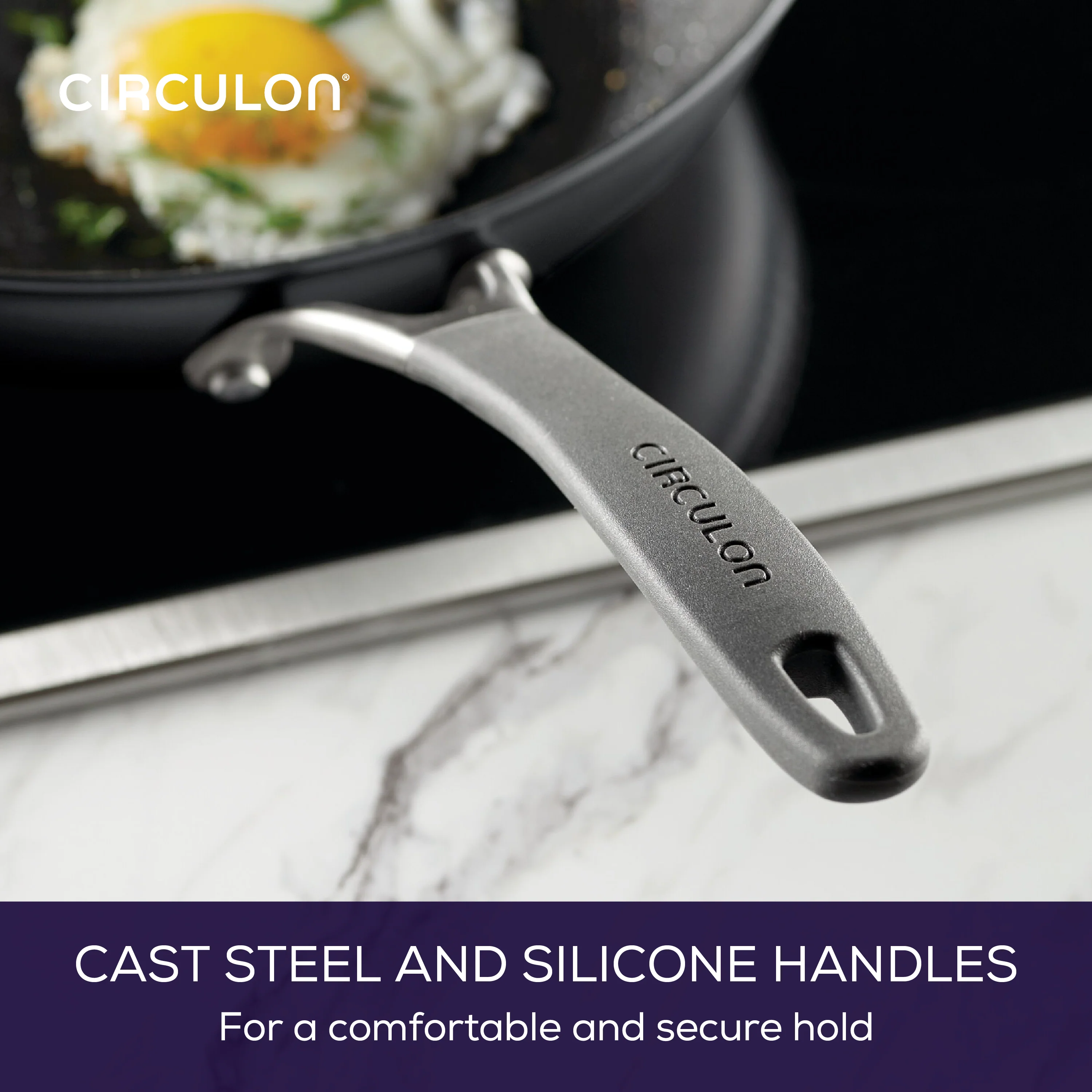 10-Piece ScratchDefense™ Nonstick Cookware Set - Image 5