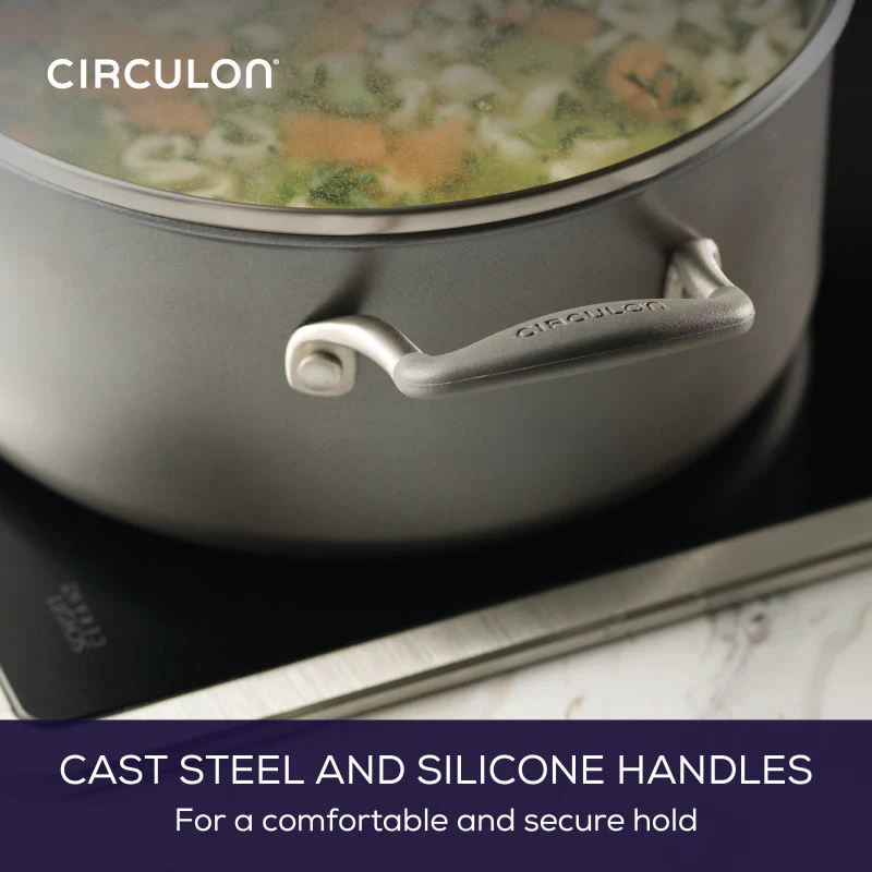 5-Quart ScratchDefense Nonstick Dutch Oven with Lid - Image 9