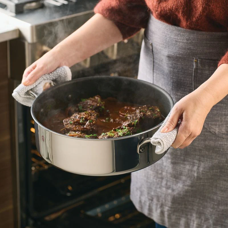 Nonstick 7-Quart Braiser with Lid - Image 11