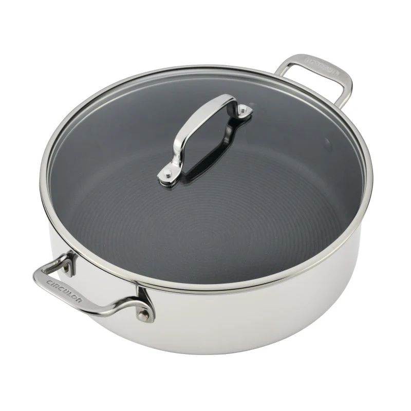 Nonstick 7-Quart Braiser with Lid - Image 14
