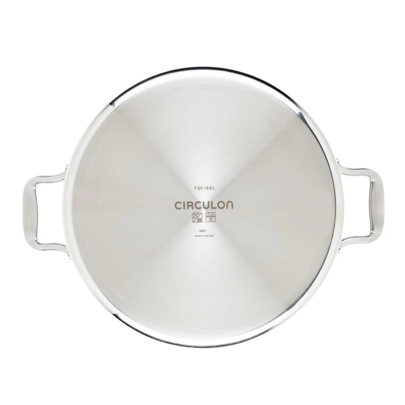 Nonstick 7-Quart Braiser with Lid - Image 16