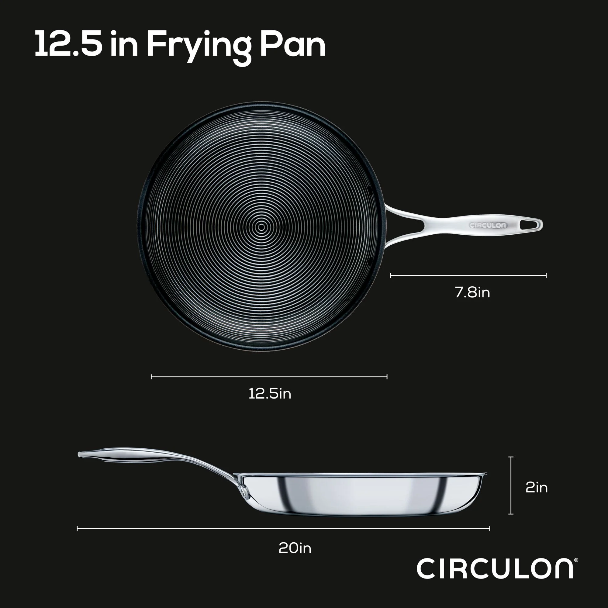 12.5" Open Frying Pan - Image 8