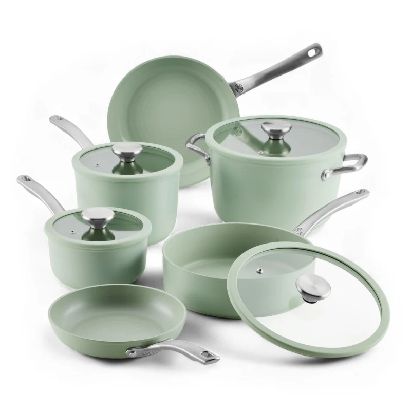 Ceramic Nonstick 10-Piece Cookware Set