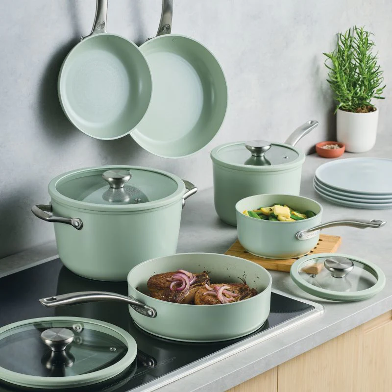 Ceramic Nonstick 10-Piece Cookware Set - Image 3