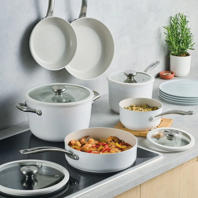 Ceramic Nonstick 10-Piece Cookware Set - Image 4