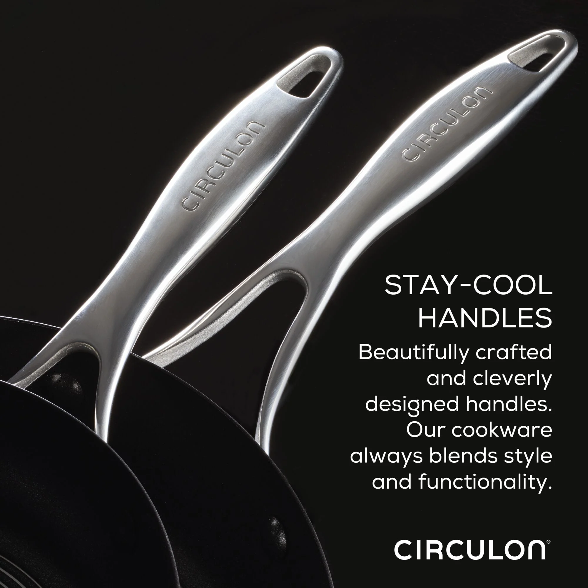 8" & 10.25" Hybrid Stainless Steel Open Frying Pans - Image 8