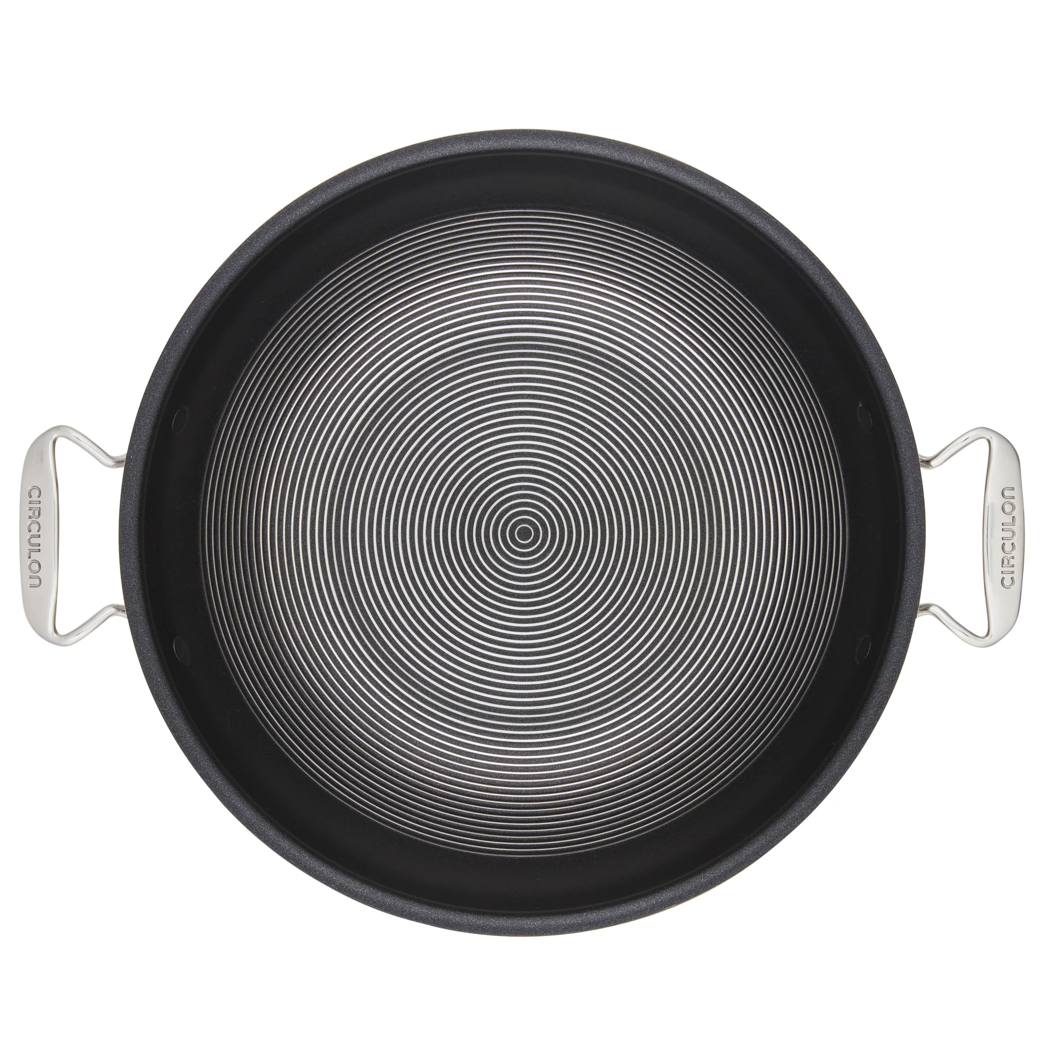 Wok with Glass Lid and Hybrid SteelShield Technology - Image 9