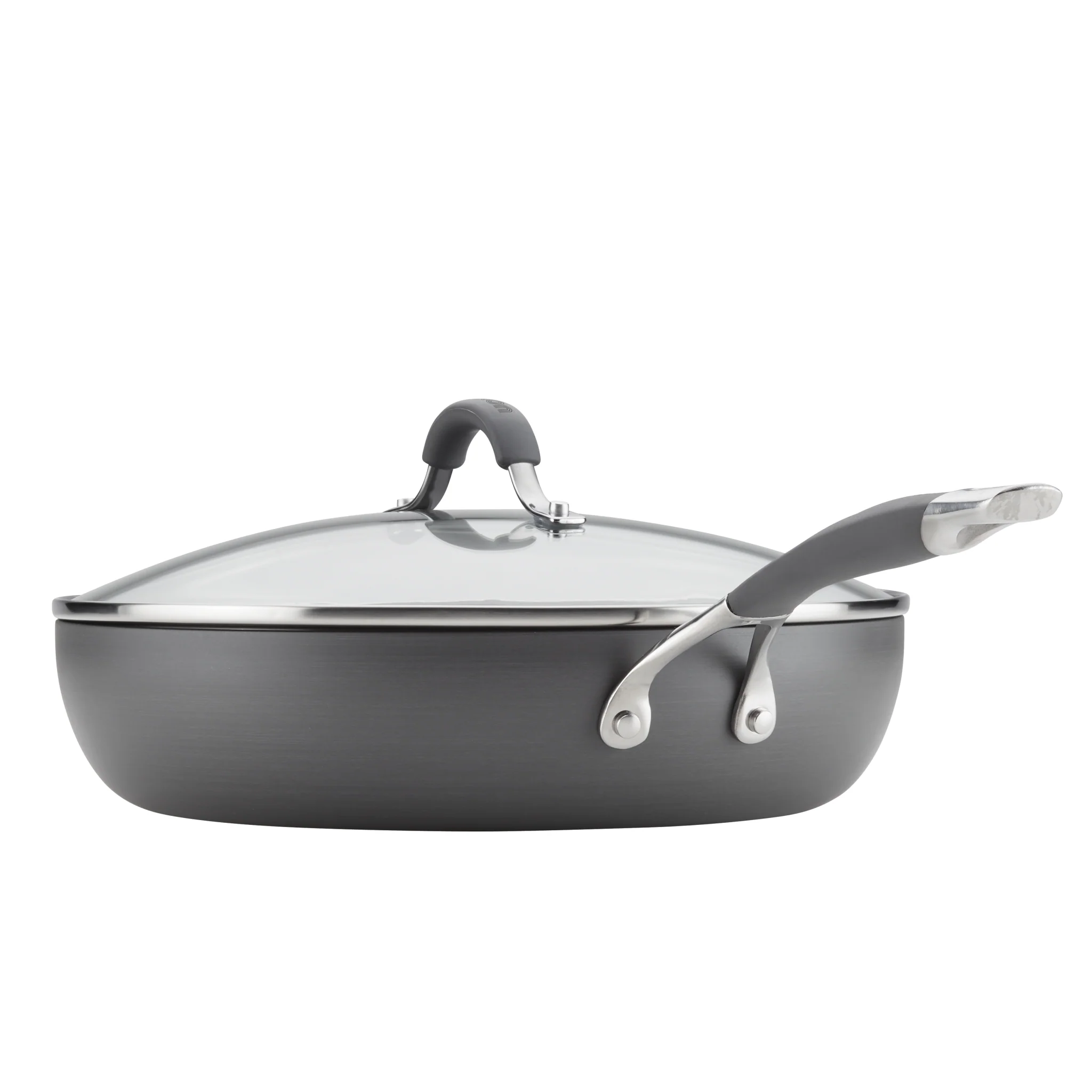 12-Inch Nonstick Deep Frying Pan - Image 2