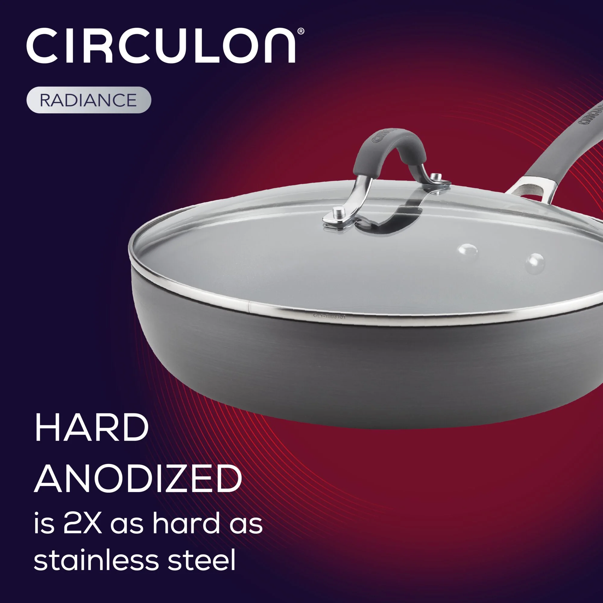 12-Inch Nonstick Deep Frying Pan - Image 4