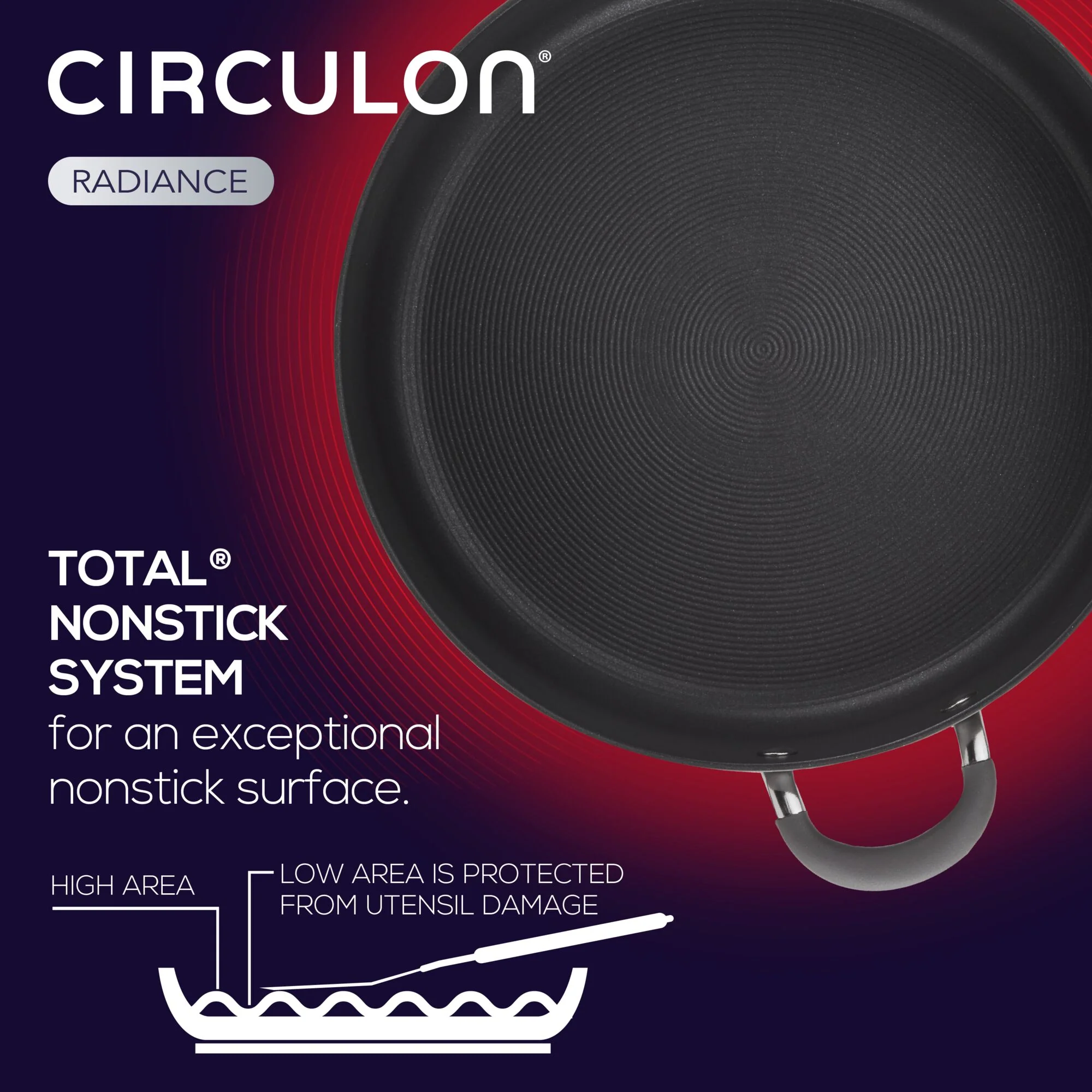 10-Quart Pot: Large Nonstick Stockpot - Image 3