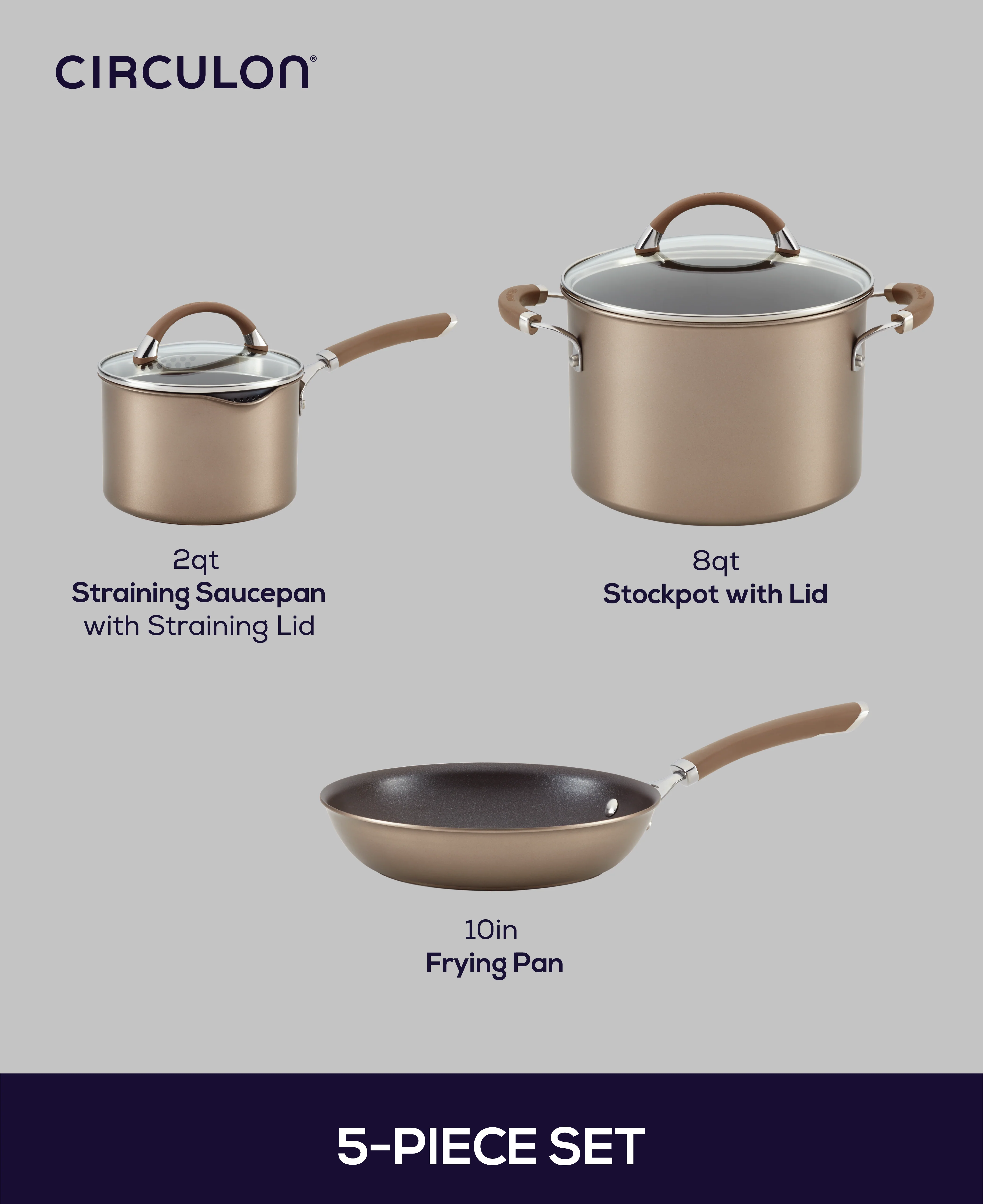 5-Piece Nonstick Cookware Set - Image 8