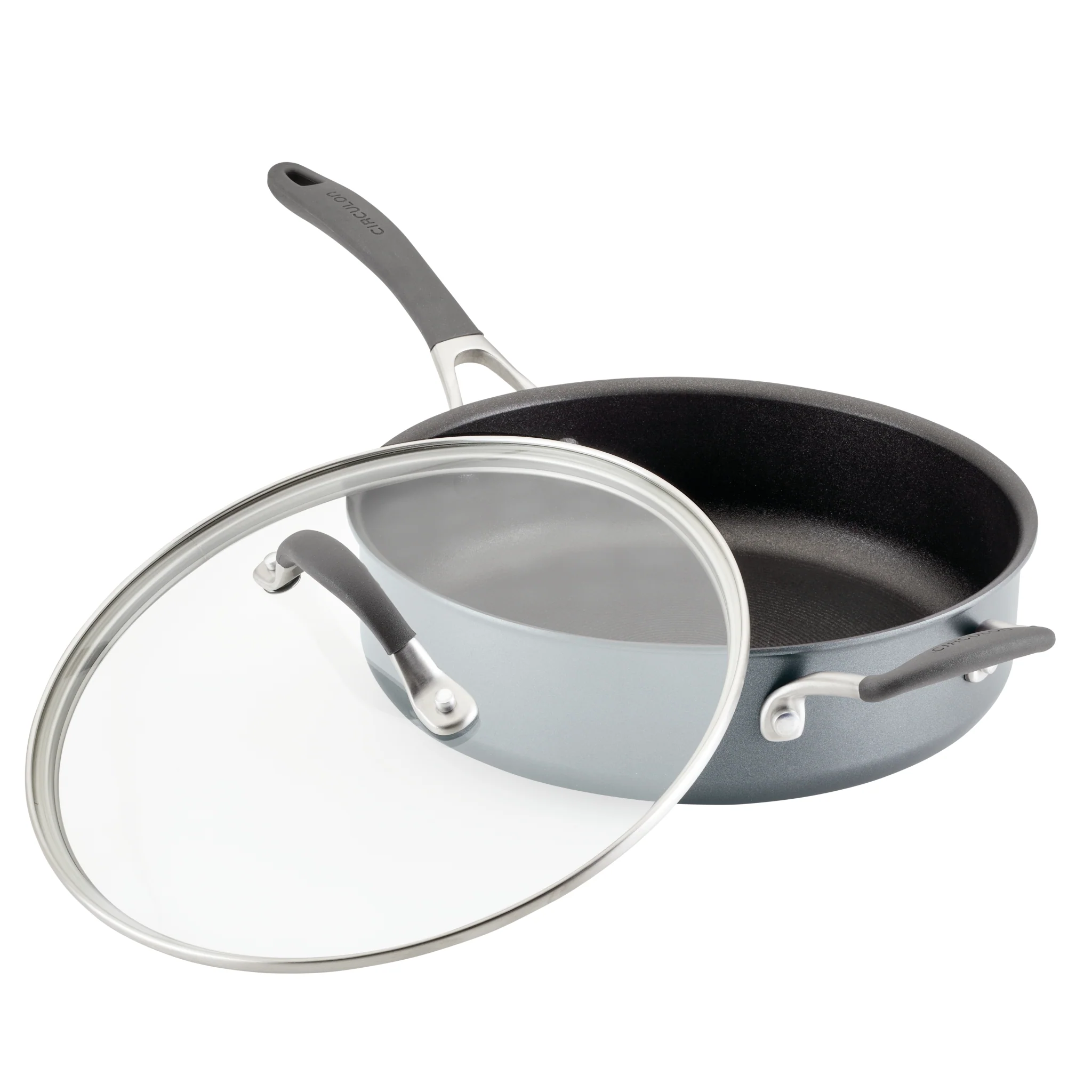 5-Quart A1 ScratchDefense™ Nonstick Saute Pan with Lid - Image 11