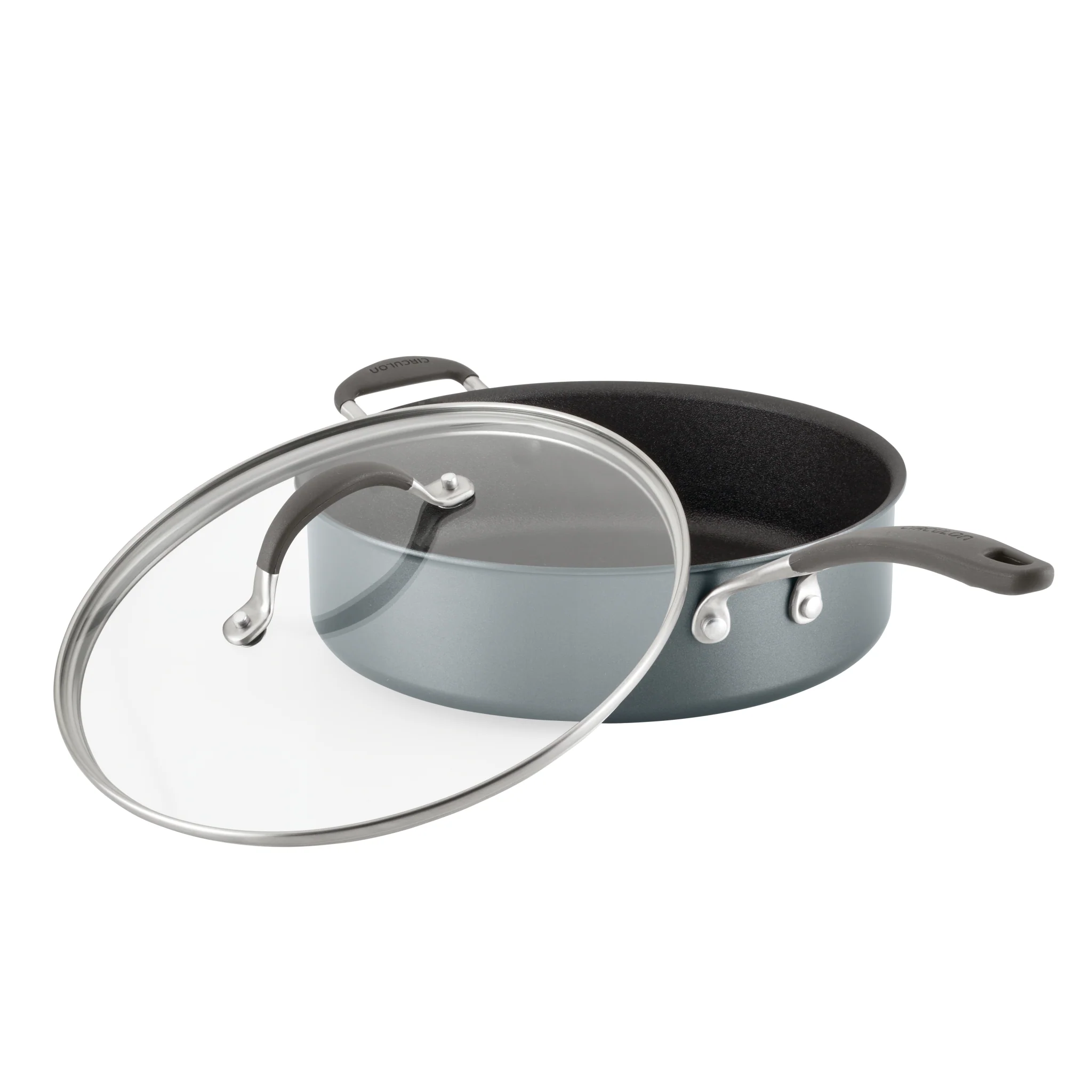 5-Quart A1 ScratchDefense™ Nonstick Saute Pan with Lid - Image 12