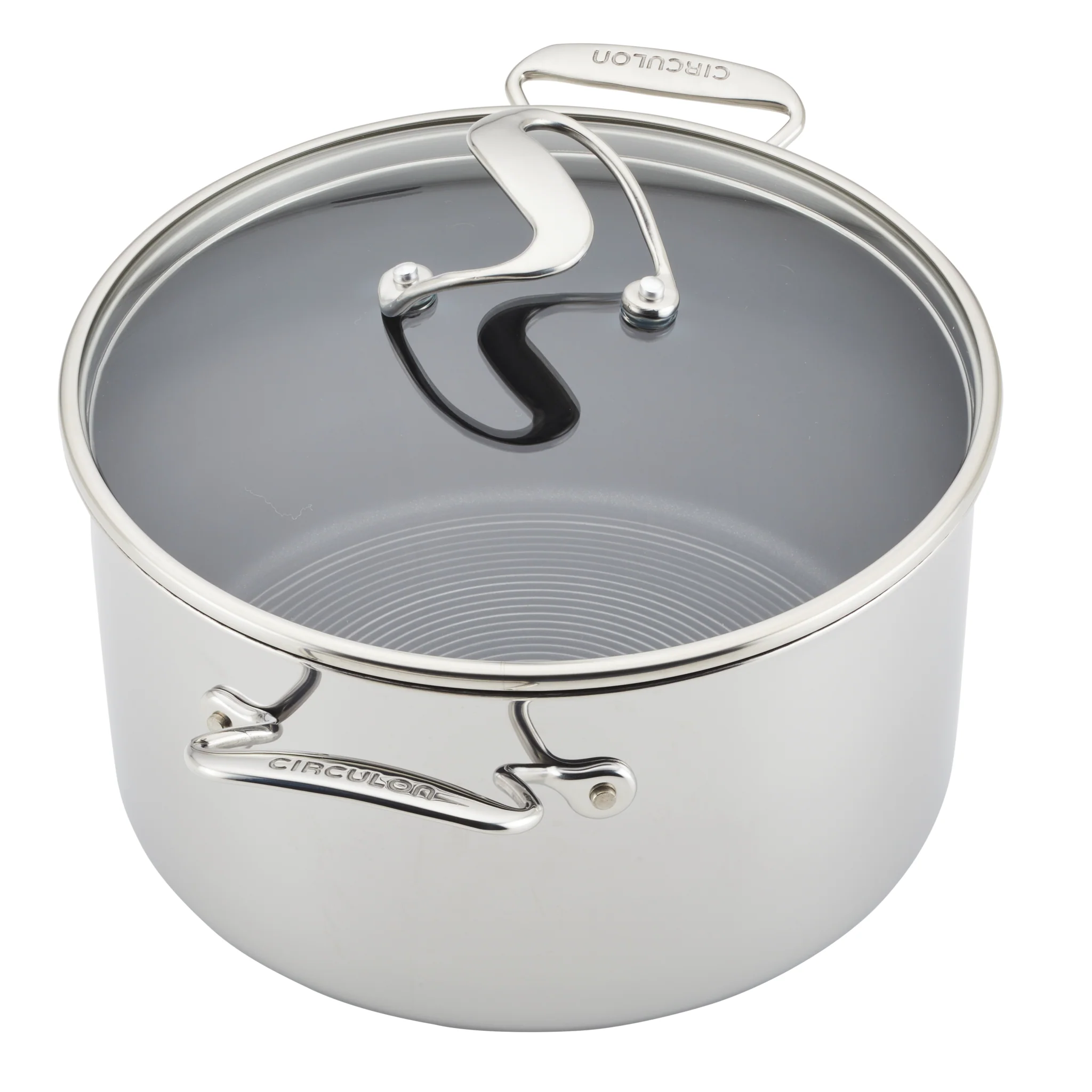 11-Piece Clad Stainless Steel and Hybrid Nonstick Cookware Set - Image 5