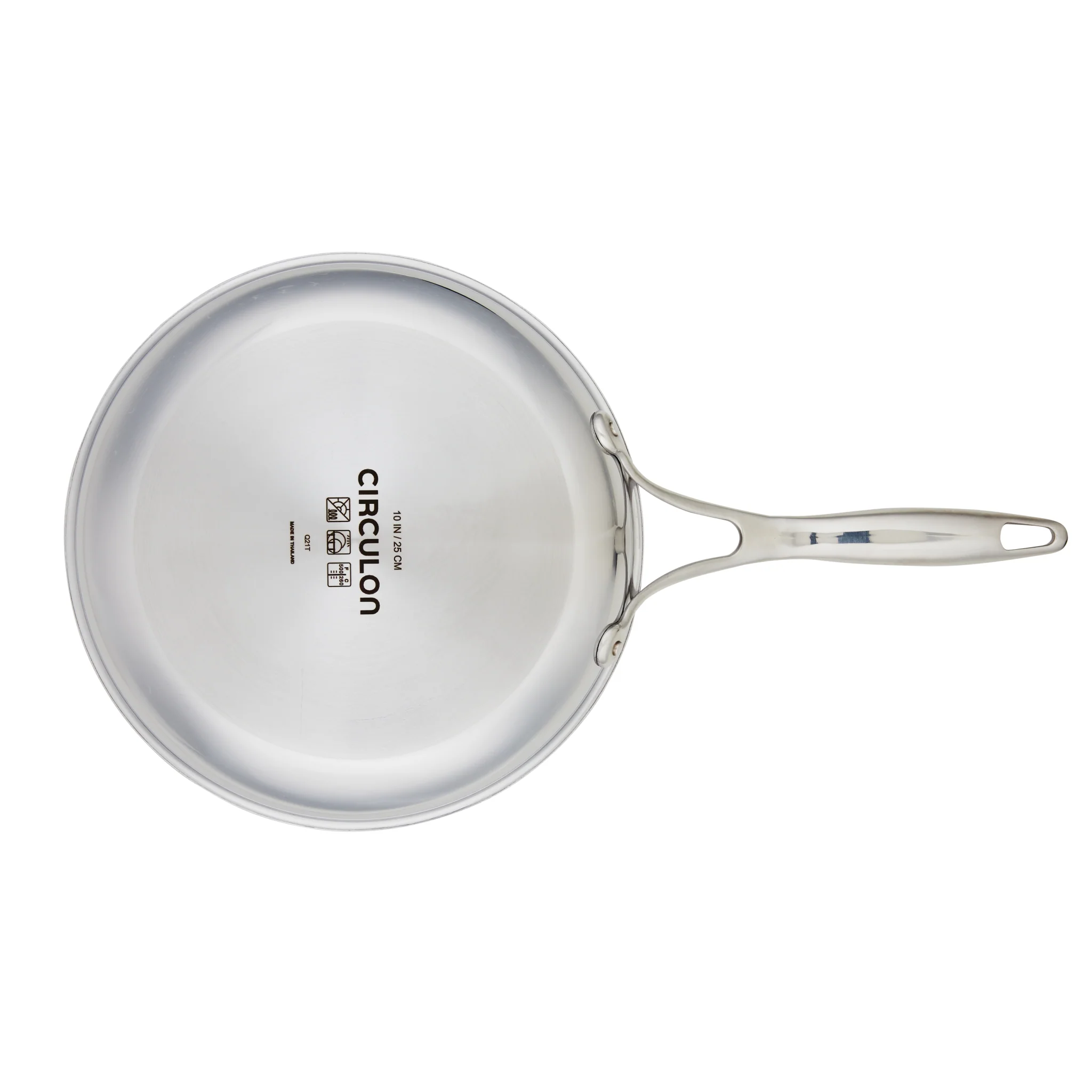 11-Piece Clad Stainless Steel and Hybrid Nonstick Cookware Set - Image 6
