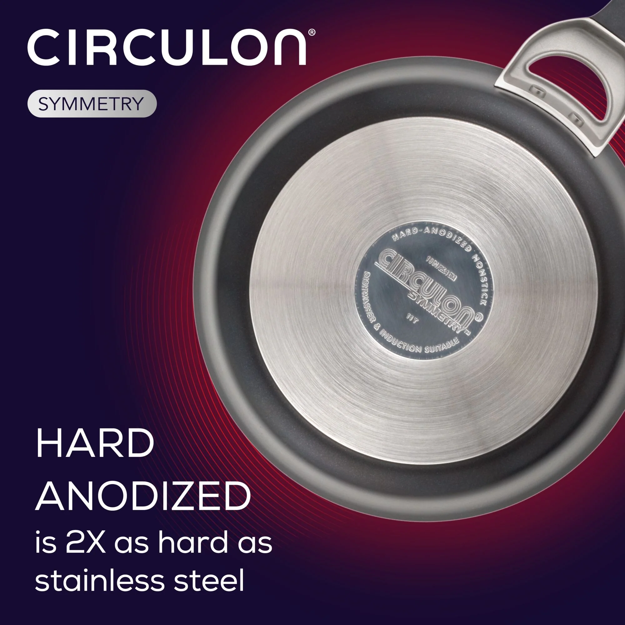 11-Piece Cookware Set: Nonstick & Hard-Anodized - Image 4